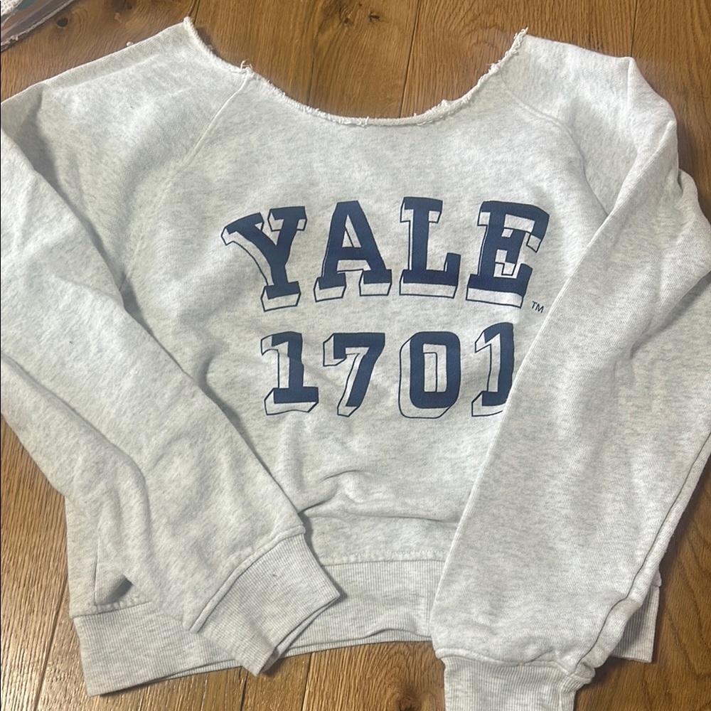Gray Yale 1701 Sweatshirt